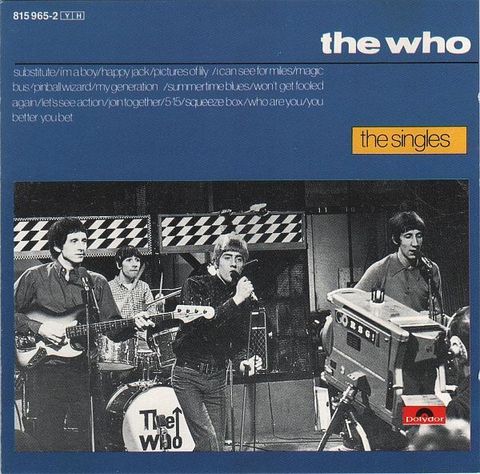 (Used) THE WHO The Singles CD