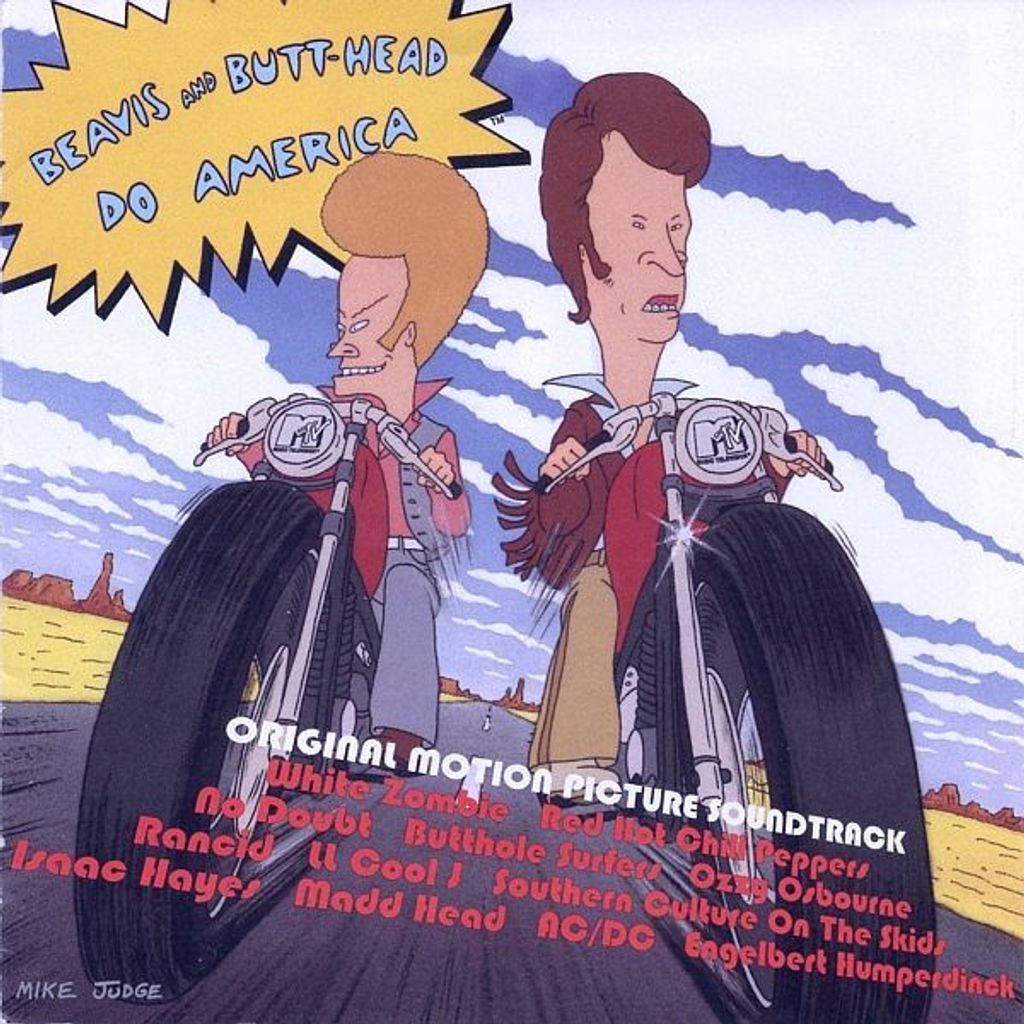 (Used) VARIOUS Beavis And Butt-Head Do America - Original Motion Picture Soundtrack CD
