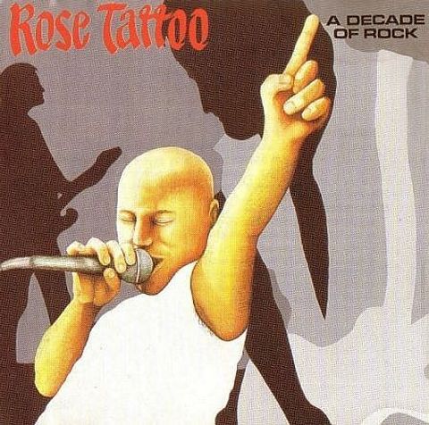 (Used) ROSE TATTOO A Decade Of Rock CD