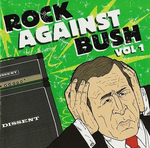 (Used) VARIOUS Rock Against Bush Vol 1 CD+DVD
