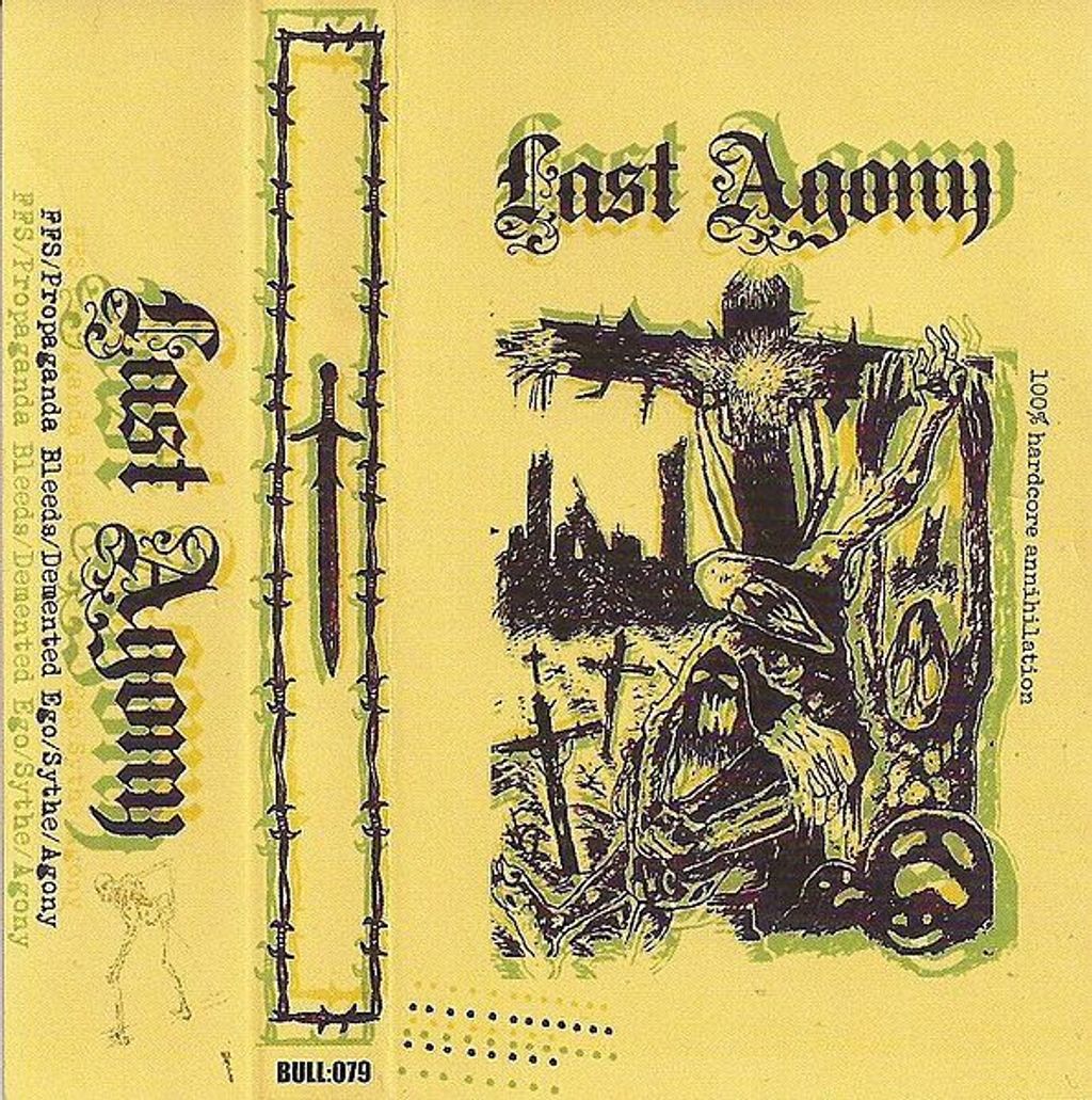 LAST AGONY Last Agony CASSETTE TAPE