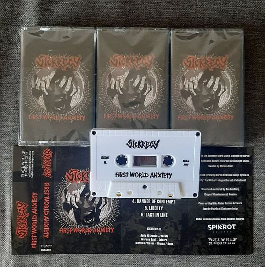 SICKRECY First World Anxiety CASSETTE TAPE