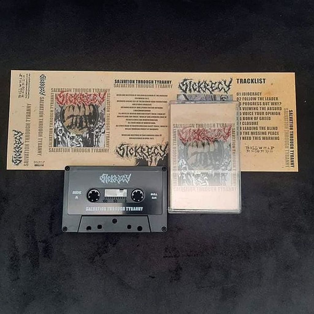 SICKRECY Salvation Through Tyranny CASSETTE TAPE