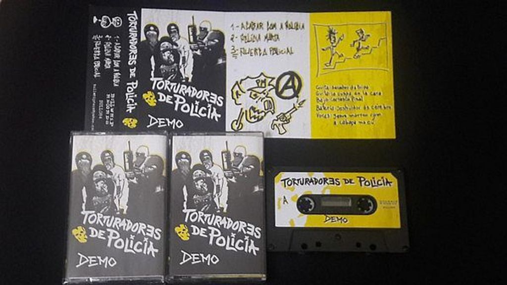 TORTURADORES DE POLICIA Demo CASSETTE TAPE