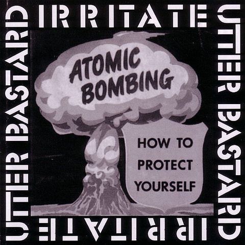 (Used) IRRITATE - UTTER BASTARD Split CD