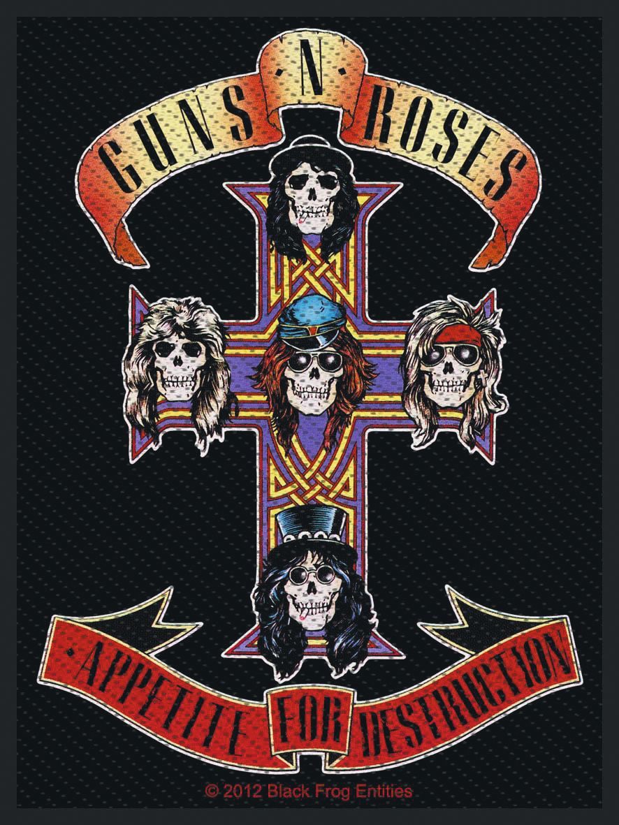 GUNS N ROSES Appetite For Destruction Patch.jpg