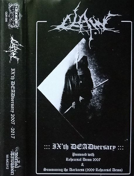 Used) CLAW IX'th Deadversary CASSETTE TAPE – Rock At Large