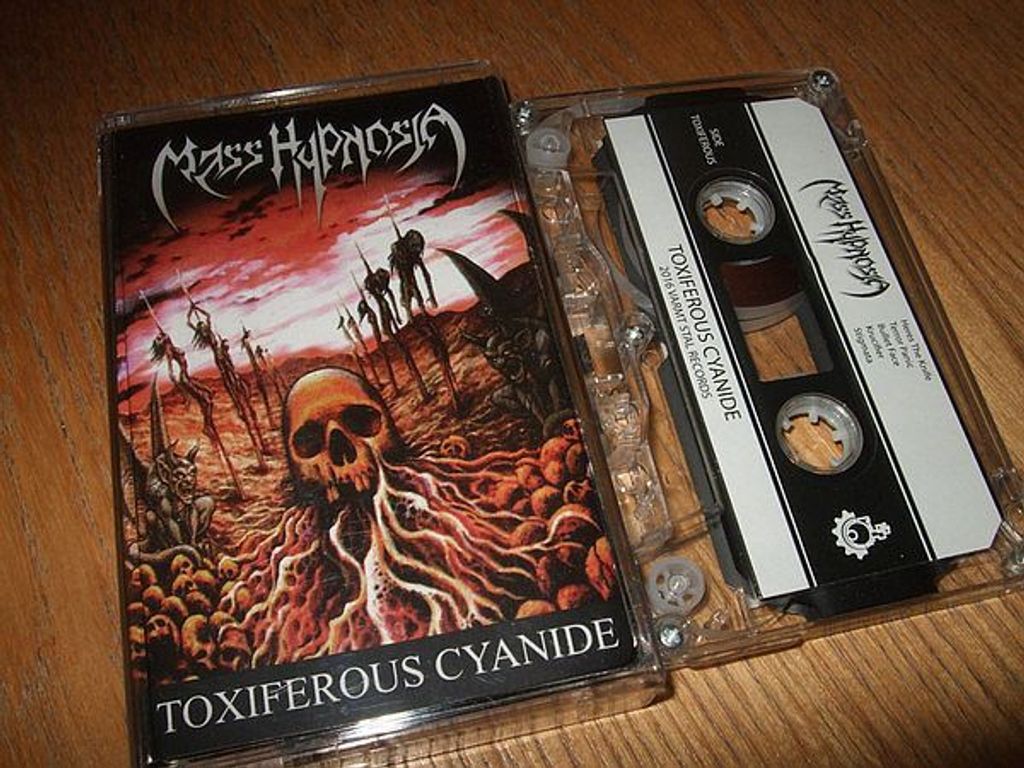 (Used) MASS HYPNOSIA Toxiferous Cyanide CASSETTE TAPE