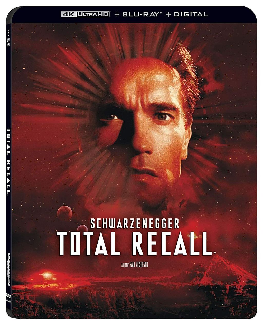 TOTAL RECALL (30th Anniversary) 4K Ultra-HD Blu-ray 3-DISCS SLIPCOVER