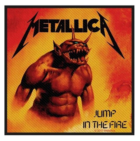 METALLICA Jump In The Fire Patch