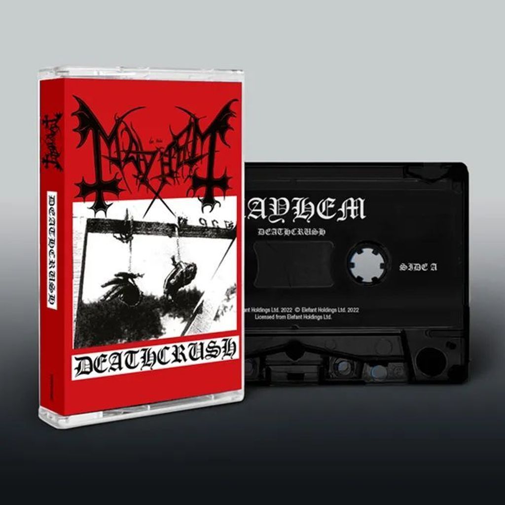MAYHEM Deathcrush Cassette Tape