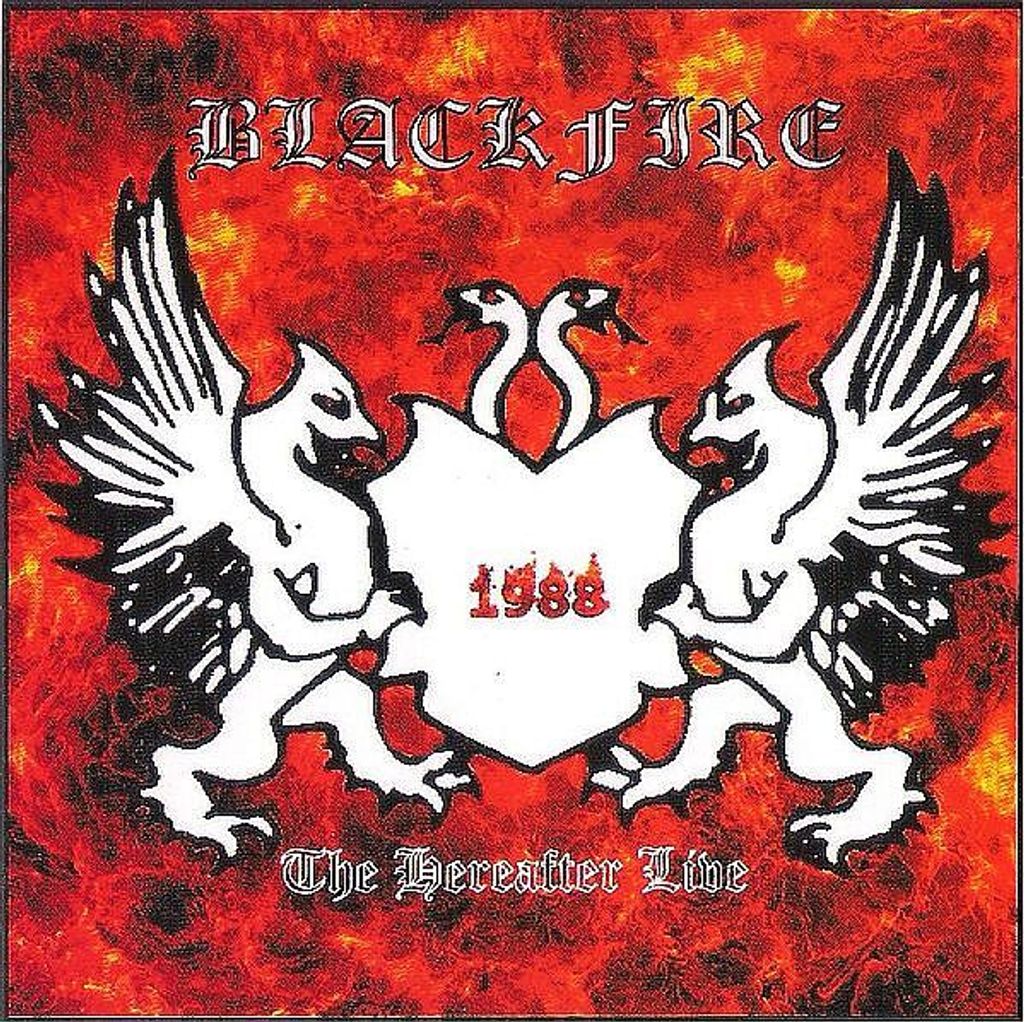 BLACKFIRE The Hereafter Live 1988 CD