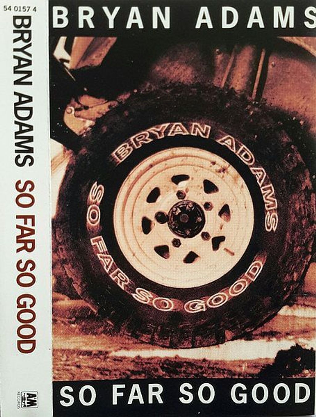 (Used) BRYAN ADAMS So Far So Good CASSETTE TAPE (MAL)