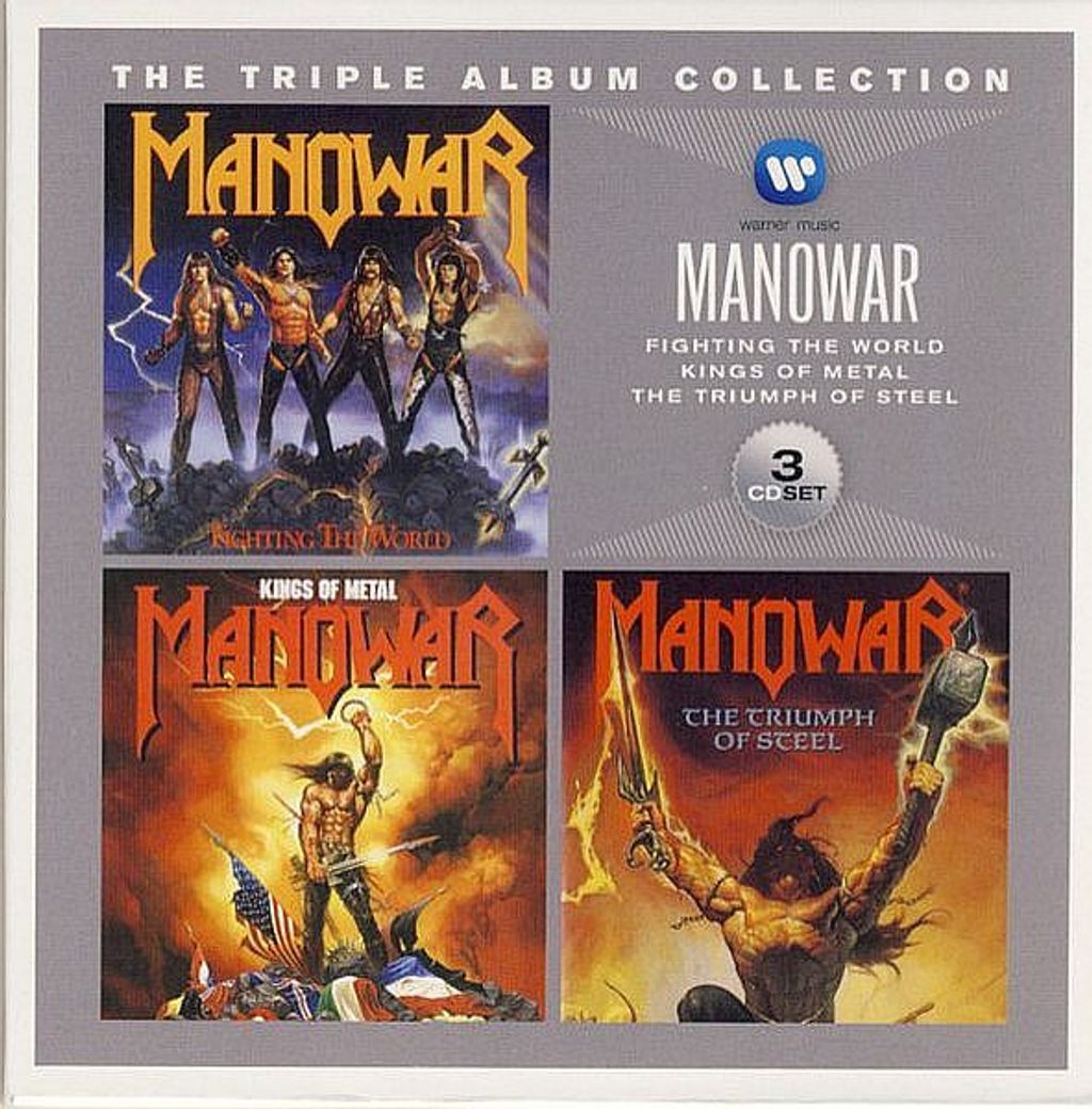 MANOWAR The Triple Album Collection 3CD