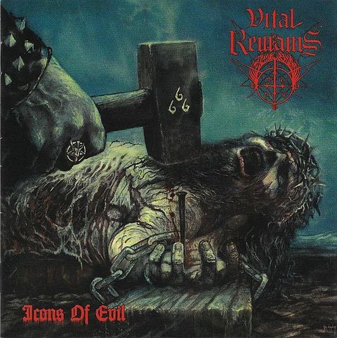 VITAL REMAINS Icons Of Evil (2022 Reissue) CD