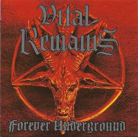 VITAL REMAINS Forever Underground (2022 Reissue Red Cover) CD