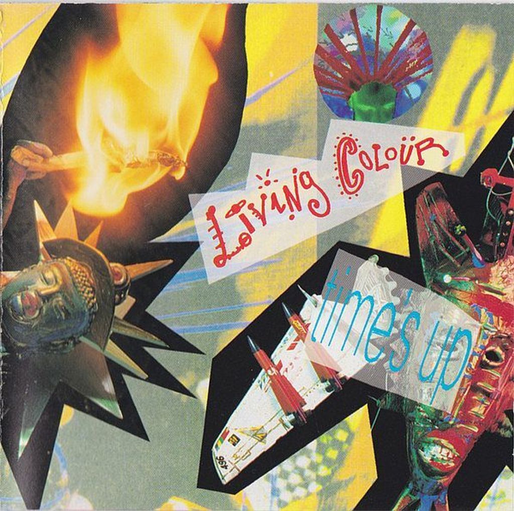 (Used) LIVING COLOUR Time's Up CD (US)