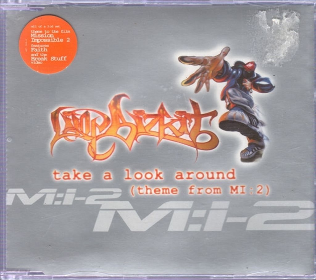 LIMP BIZKIT Take A Look Around (Theme From MI  2) single CD