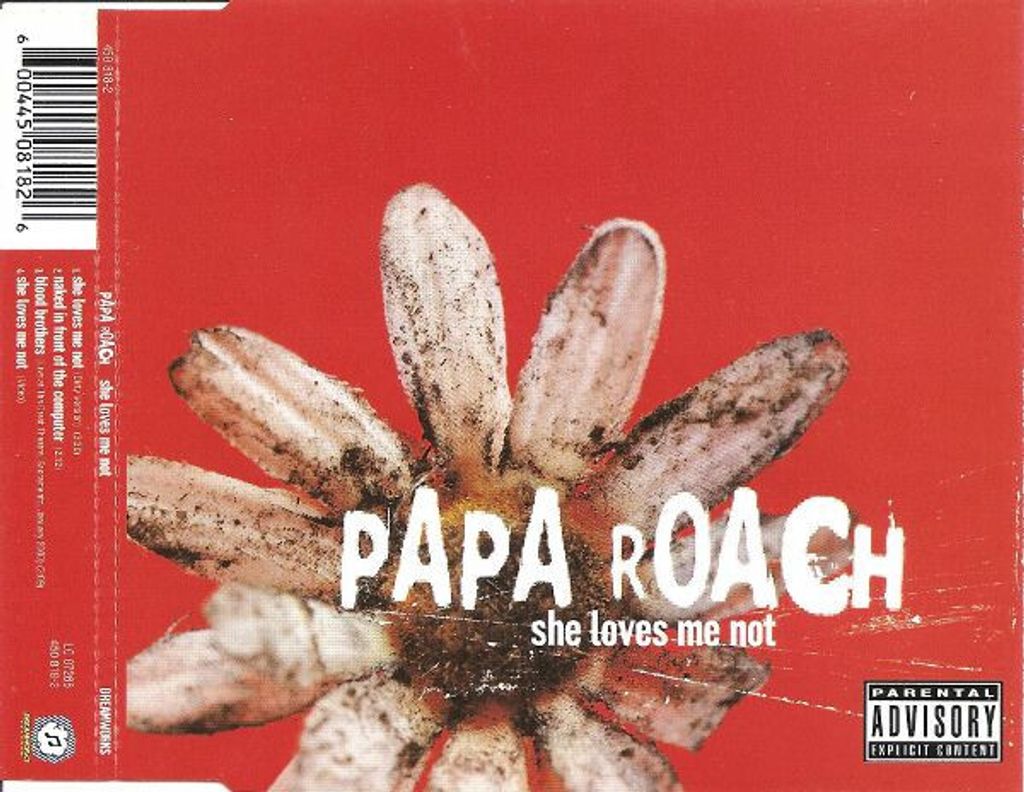 PAPA ROACH She Loves Me Not CD single