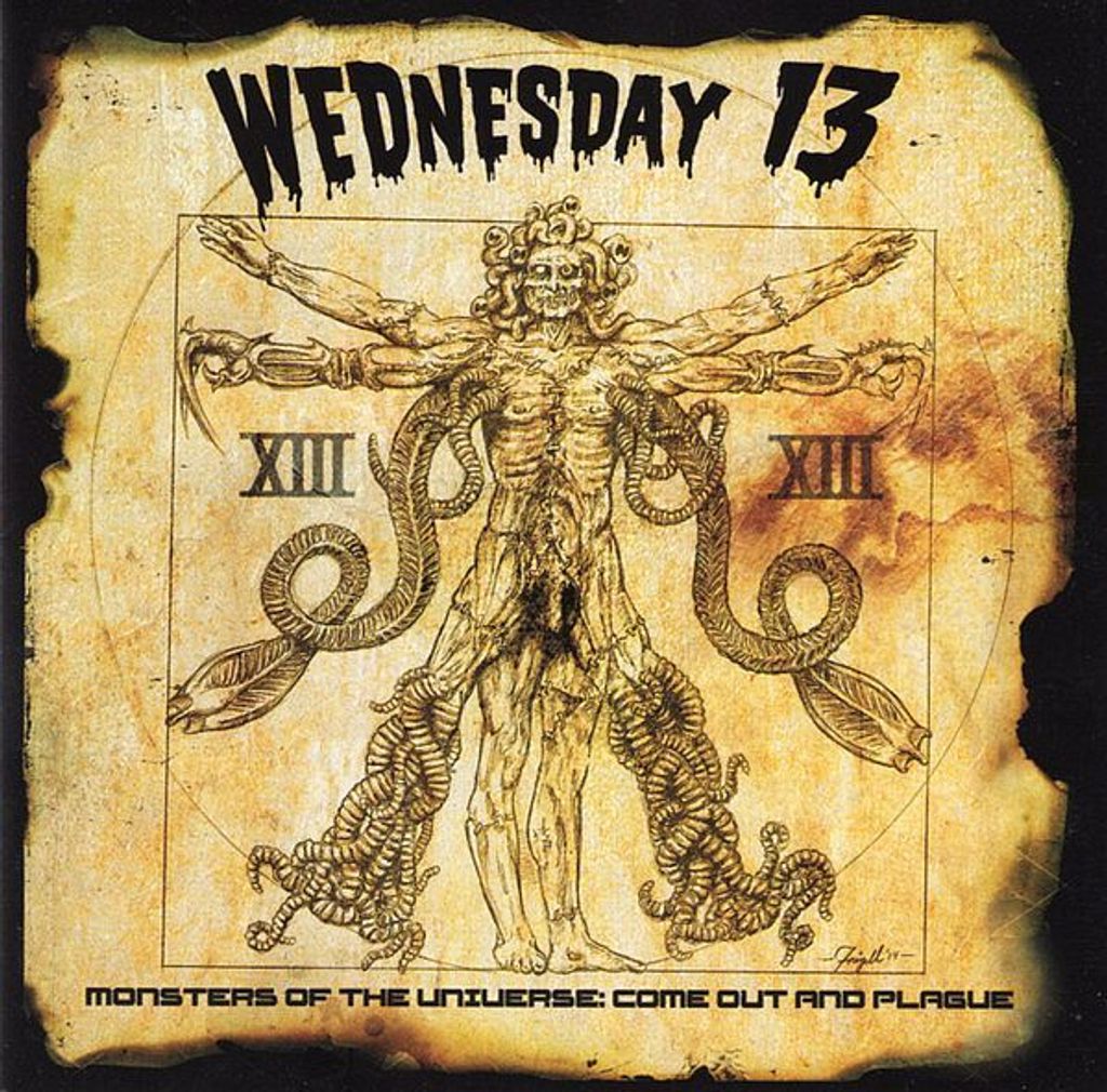 WEDNESDAY 13 Monsters Of The Universe - Come Out And Plague CD