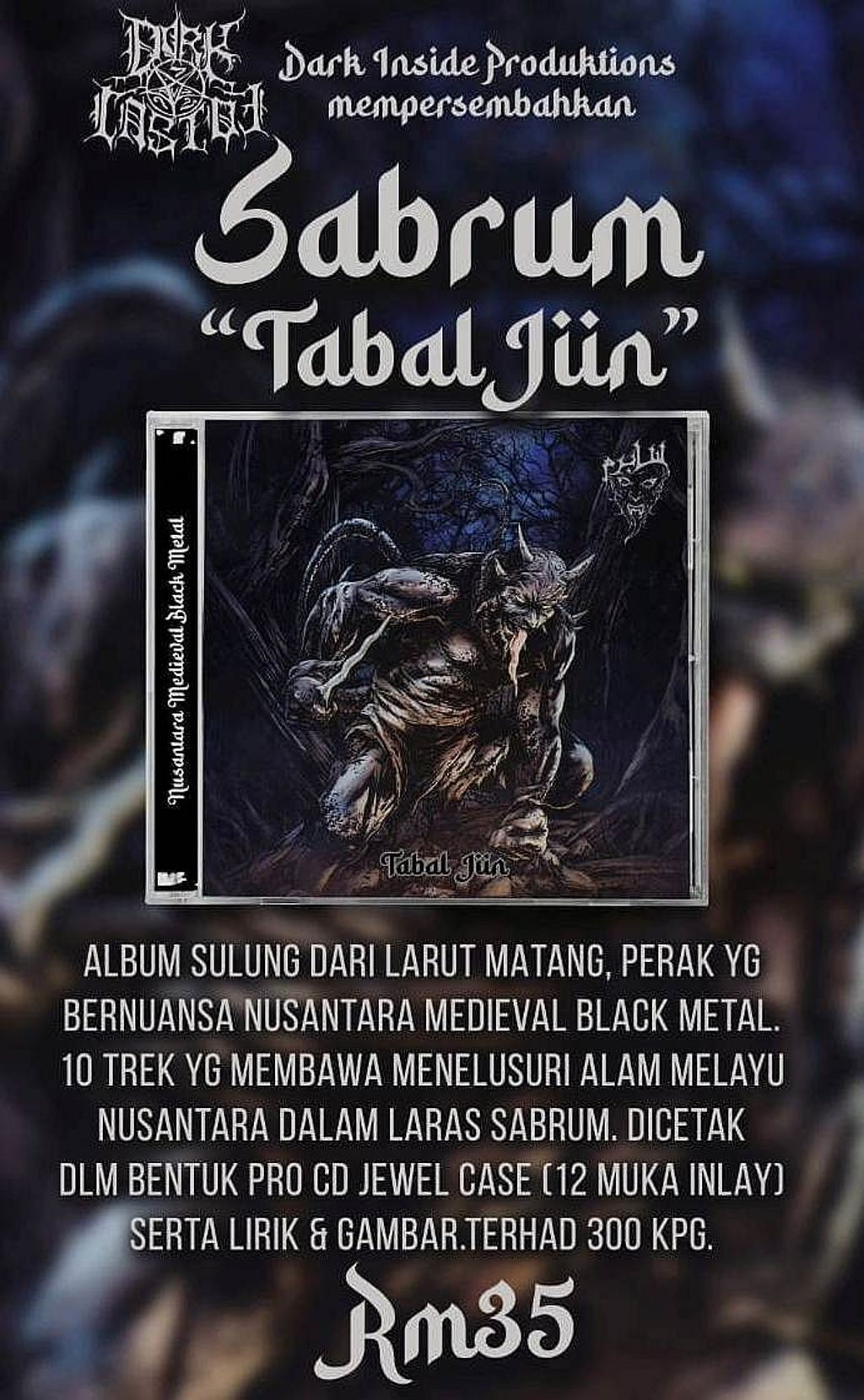 SABRUM Tabal Jiin CD