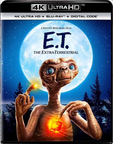 E.T. 4K Ultra-HD Blu-ray 2-DISCS 40th Anniversary Edition