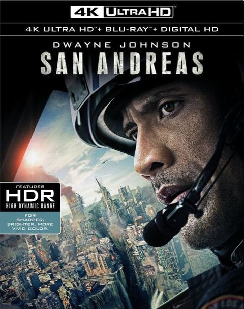 SAN ANDREAS 4K Ultra-HD Blu-ray 2-DISCS