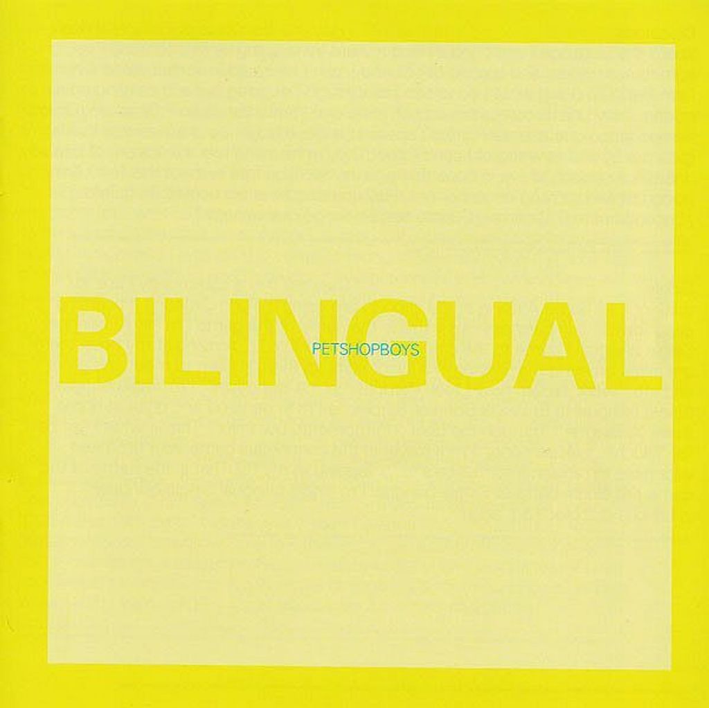 (Used) PET SHOP BOYS Bilingual CD