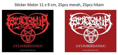 LANGSUIR Ayuh Berdansa! motor sticker