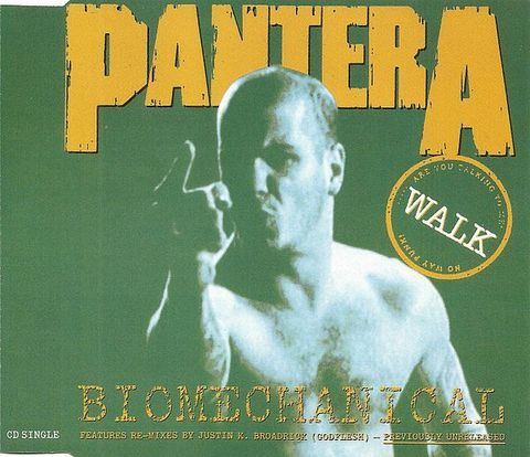 (Used) PANTERA Walk (Biomechanical) CD Single