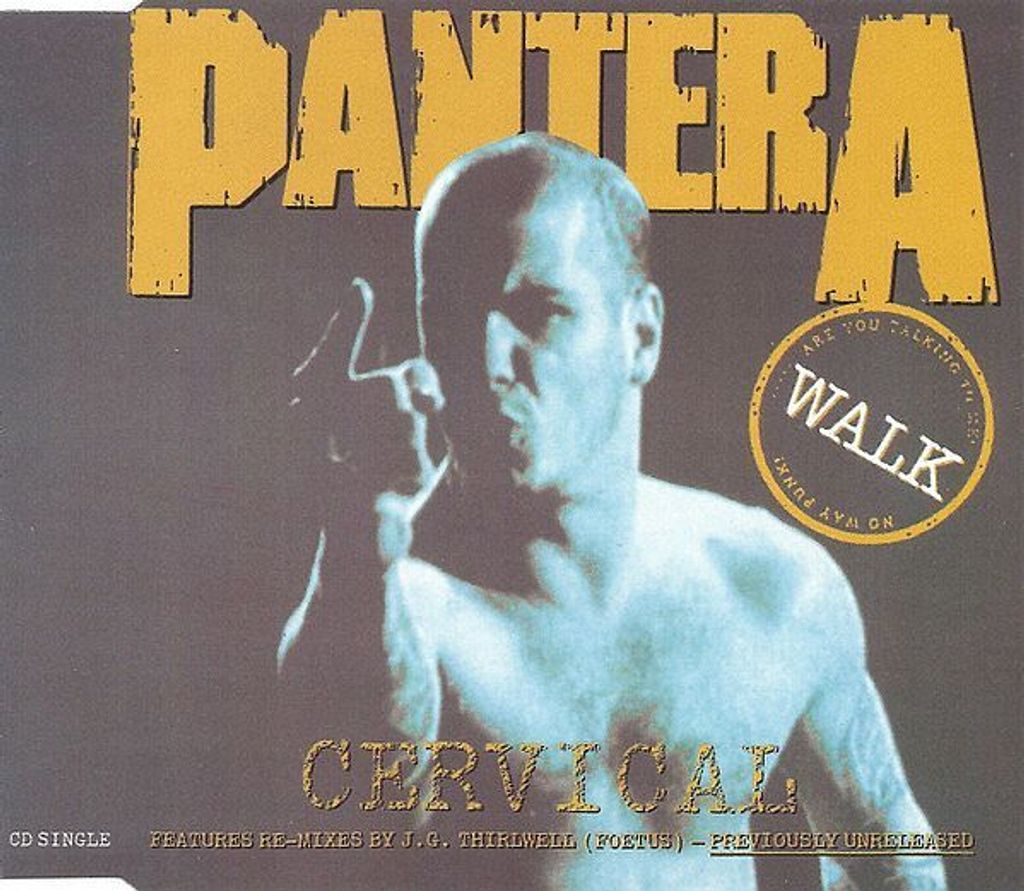(Used) PANTERA Walk (Cervical) CD Single