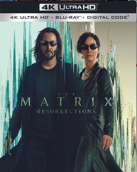 THE MATRIX RESURRECTIONS 4K Ultra-HD Blu-ray 2-DISCS SLIPCOVER