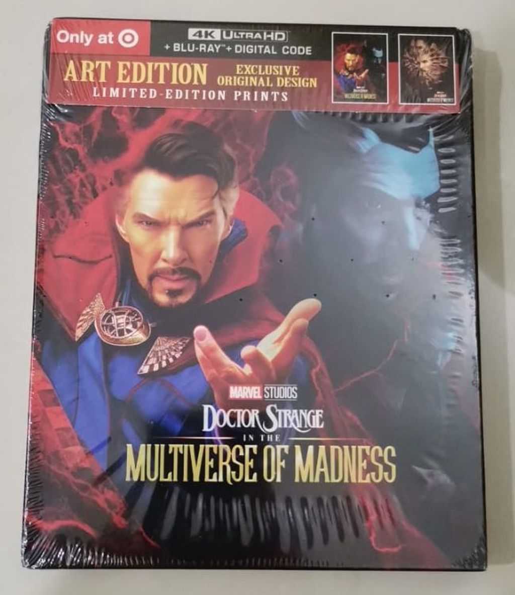 DOCTOR STRANGE in the Multiverse of Madness 4K Ultra-HD Blu-ray 2-DISCS Walmart Exclusive