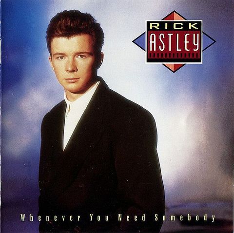 (Used) RICK ASTLEY Whenever You Need Somebody CD