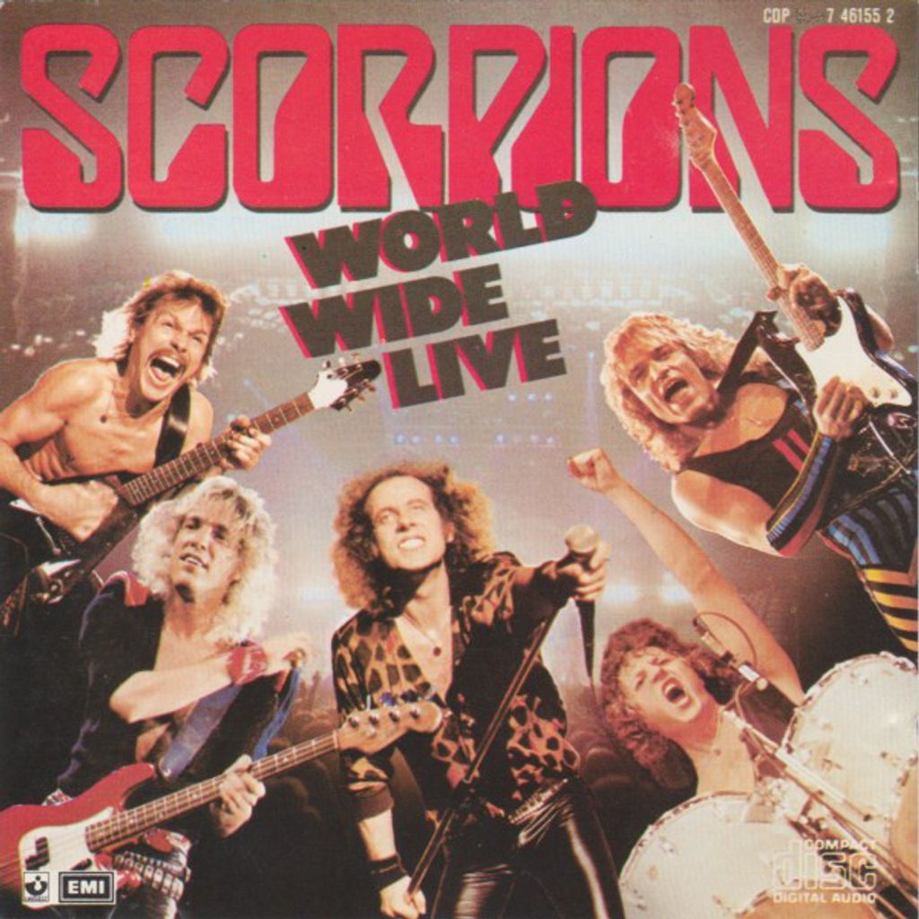 (Used) SCORPIONS World Wide Live CD @