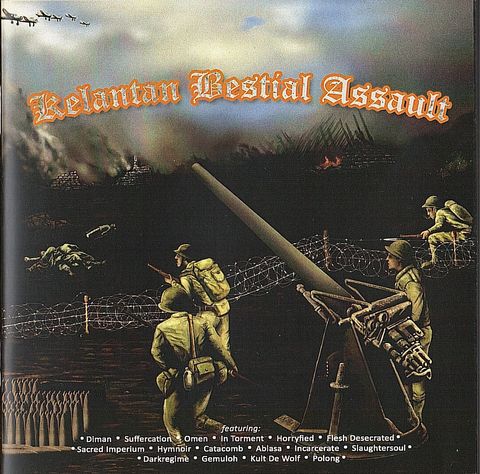 (Used) VARIOUS Kelantan Bestial Assault CD