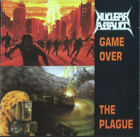 (Used) NUCLEAR ASSAULT Game Over - The Plague CD
