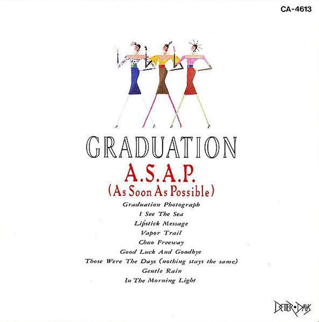 (Used) A.S.A.P. (As Soon As Possible) Graduation (JAPAN PRESS) CD