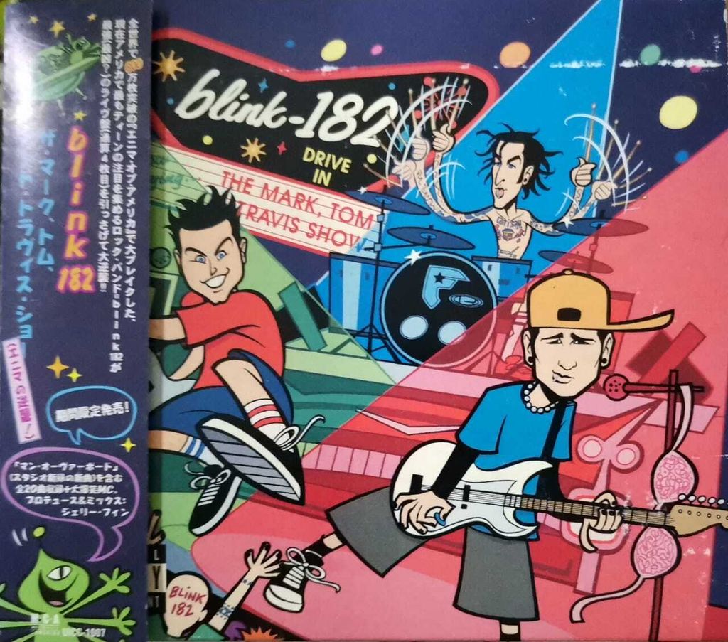 (Used) BLINK-182 The Mark, Tom And Travis Show (The Enema Strikes Back!) (JAPAN PRESS with OBI Limited Edition Digipak) CD (AUS)-WhatsApp Image 2024-04-06 at 16.36.15
