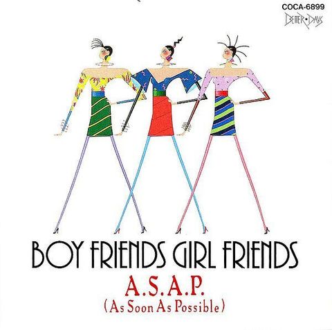 (Used) A.S.A.P. (As Soon As Possible) Boy Friends Girl Friends (JAPAN PRESS) CD