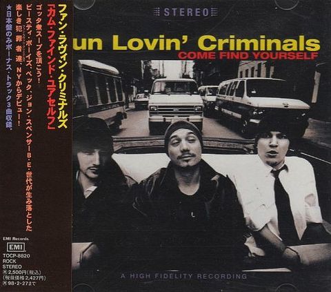 (Used) FUN LOVIN' CRIMINALS Come Find Yourself (JAPAN PRESS with OBI) CD