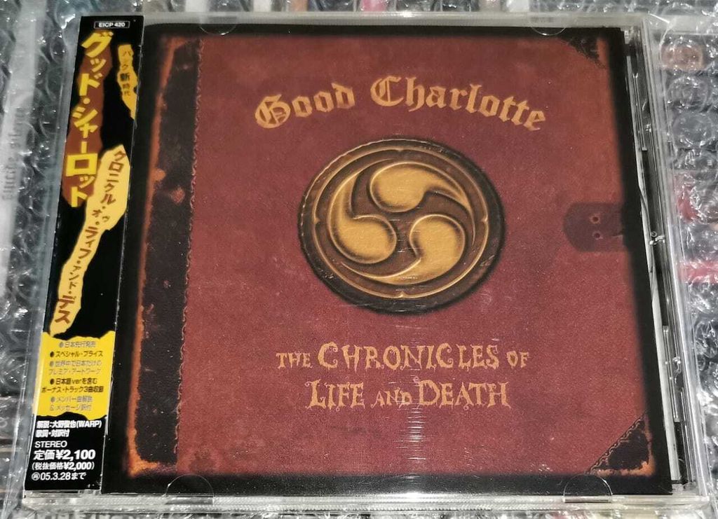 (Used) GOOD CHARLOTTE The Chronicles Of Life And Death (JAPAN PRESS with OBI) CD-WhatsApp Image 2024-04-16 at 14.05.11