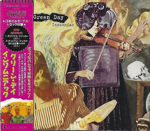 (Used) GREEN DAY Insomniac (JAPAN PRESS with OBI) CD