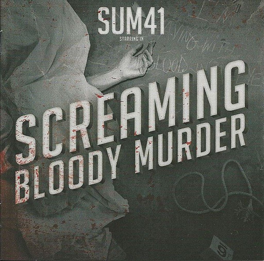 (Used) SUM41 Screaming Bloody Murder (Limited Edition JAPAN PRESS) CD+DVD