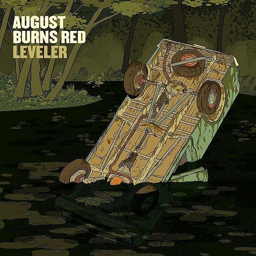(Used) AUGUST BURNS RED Leveler (Special Edition) CD (INLAY STUCK TOGETHER)