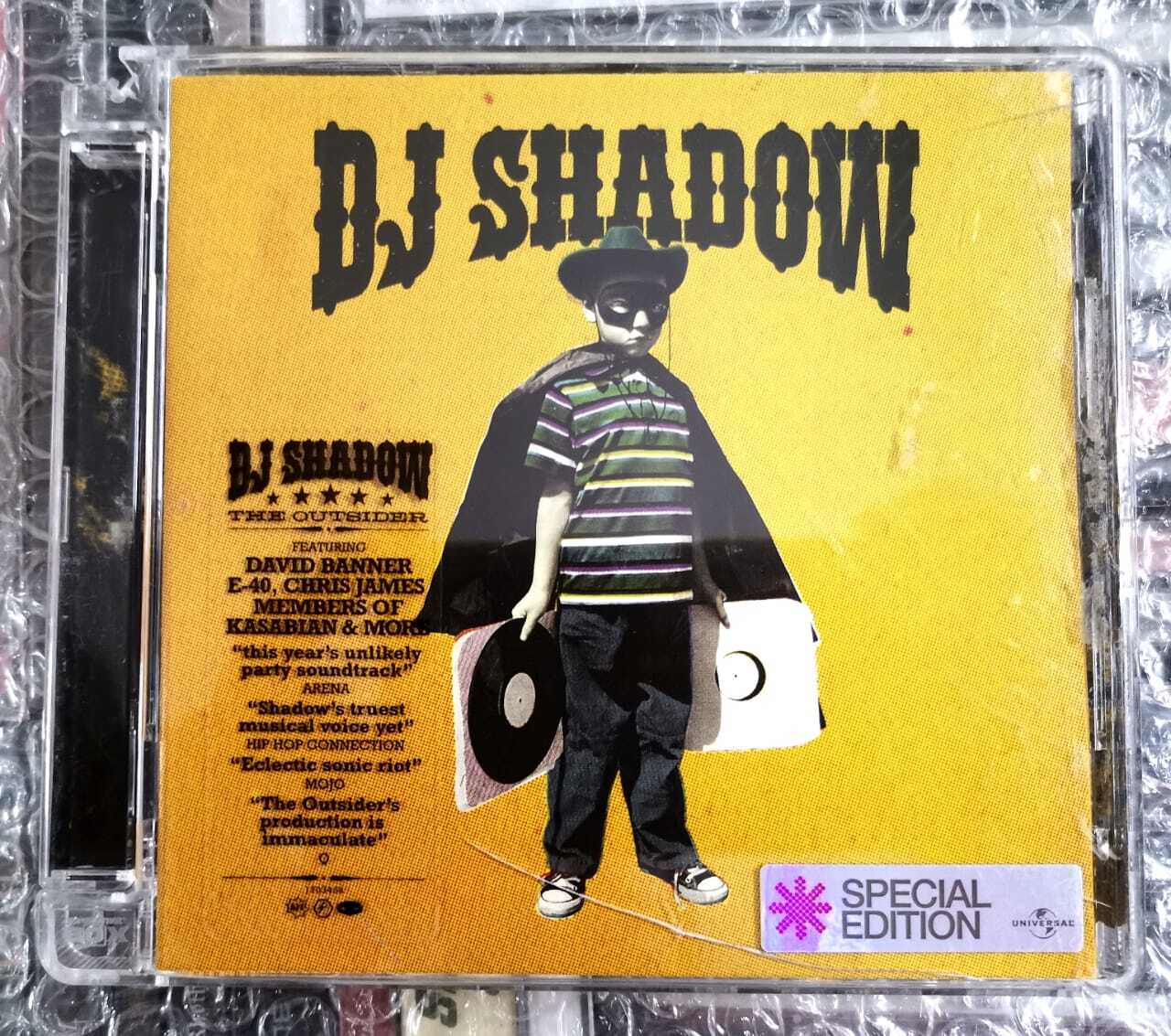 Used) DJ SHADOW The Outsider (Super Jewel Box) CD – Rock At Large