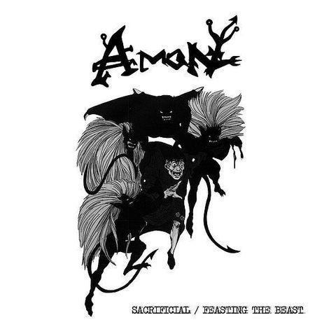 AMON Sacrificial - Feasting The Beast (2023 Remastered Limited Edition) CD