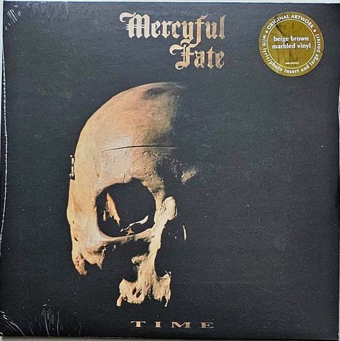 MERCYFUL FATE Time (Limited Edition, Reissue, Beige Brown Marbled) LP