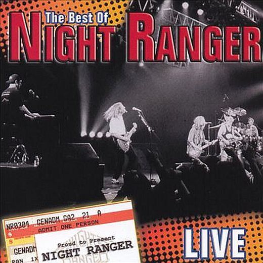 (Used) NIGHT RANGER The Best Of Night Ranger Live CD