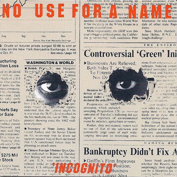 (Used) NO USE FOR A NAME Incognito CD